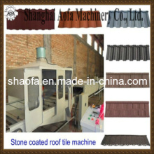 Stone Coated Colorful Galzed Tile Machine (AF)